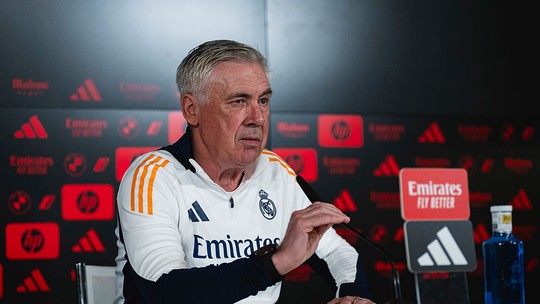 ANCELOTTI CONFIRMA ACERTO COM O BRASIL; VEJA COLETIVA DO TÉCNICO - Treinador é aguardado no Brasil no dia 26 de maio