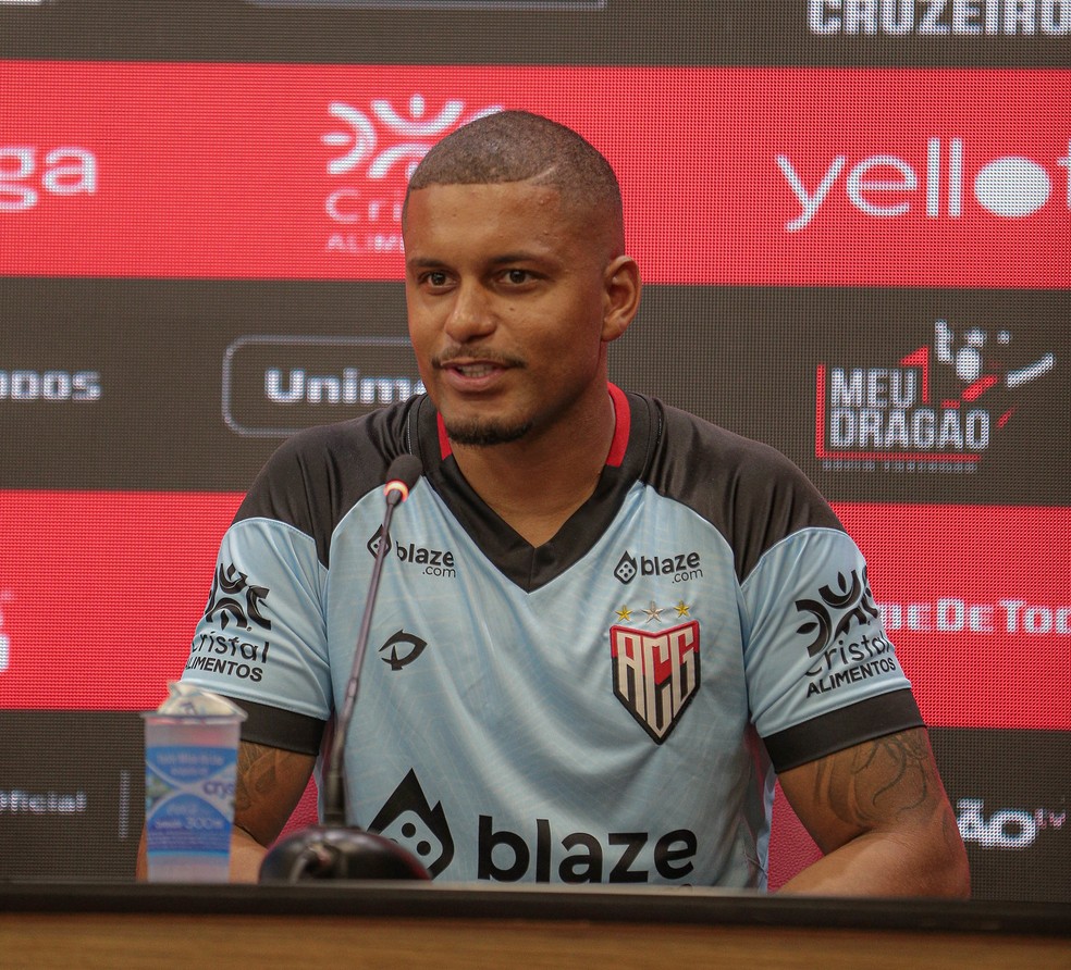 Anderson é o novo goleiro do Atlético-GO — Foto: Ingryd Oliveira / ACG