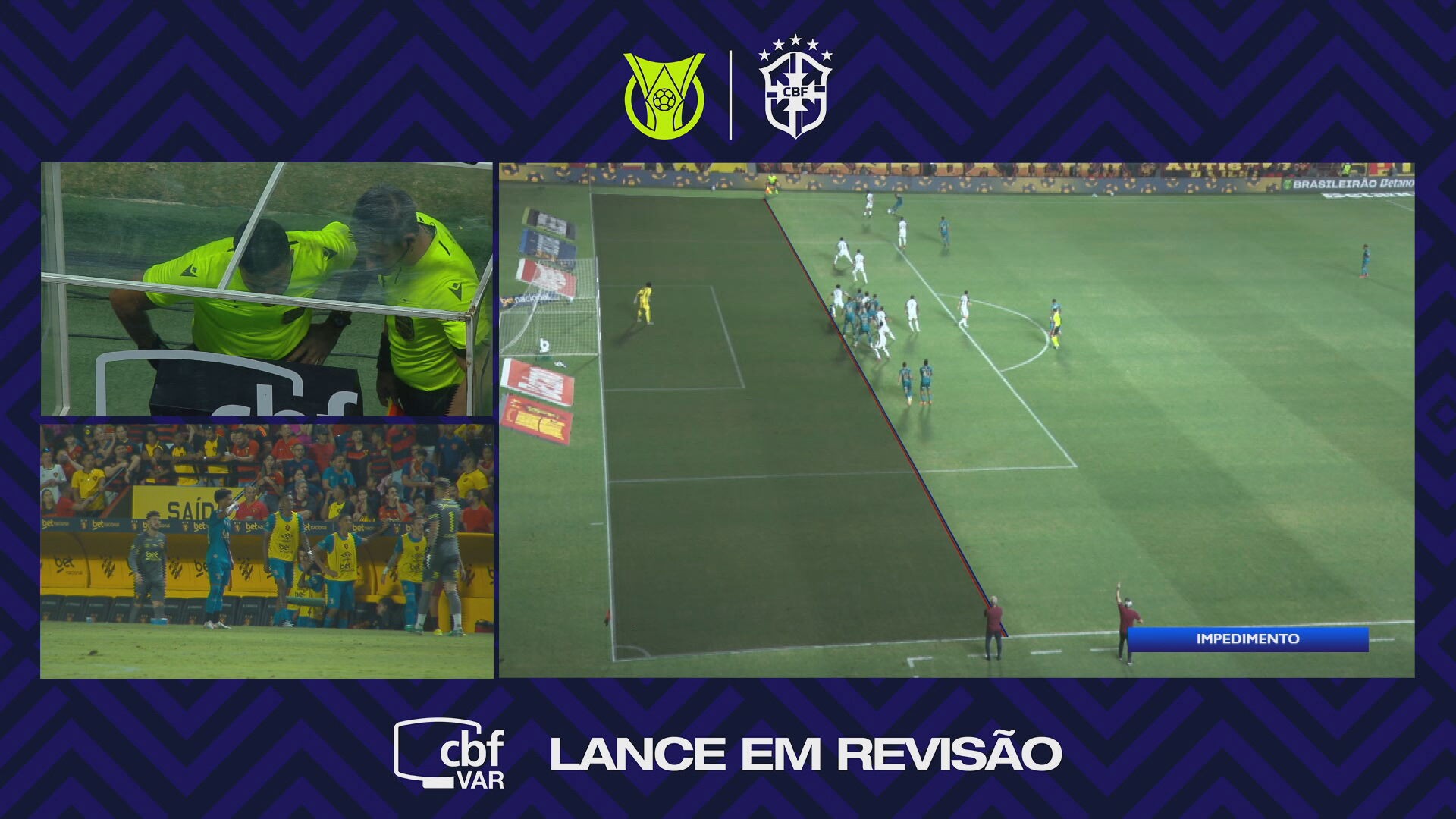 DERROTA POLÊMICA? Áudio do VAR é liberado em lance do Sport contra o Timão