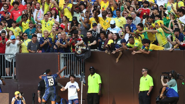 Endrick gol Brasil Egito amistoso Sele&ccedil;&atilde;o