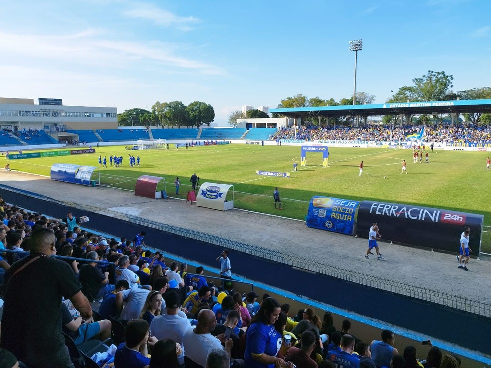 Estádio Martins Pereira — Foto: Lucas Rangel/TV Vanguarda
