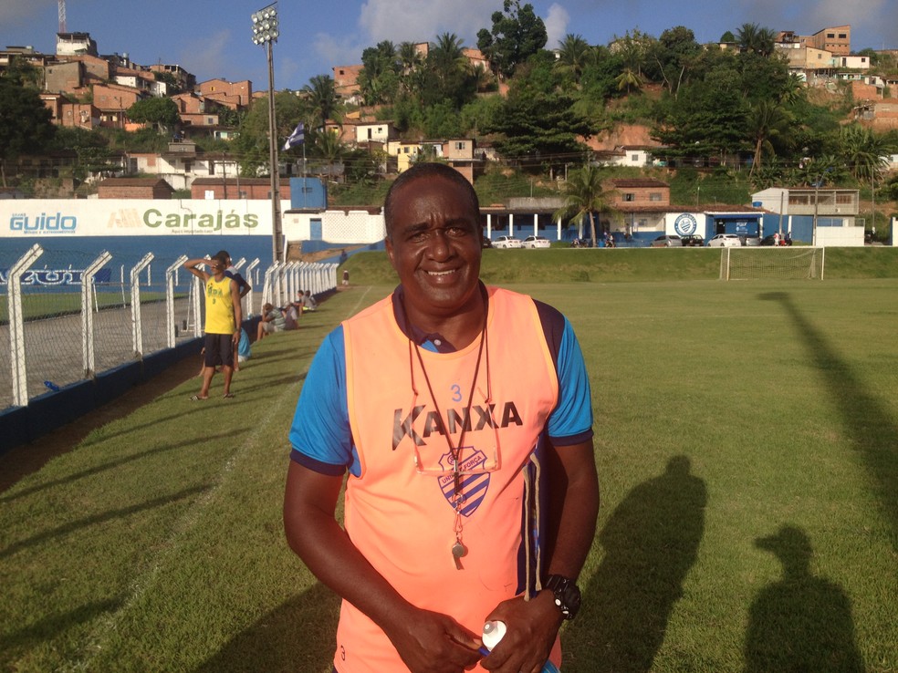 Peu foi criado no Mutange e atuou com Almir Explosão no CSA — Foto: Jota Rufino/GloboEsporte.com