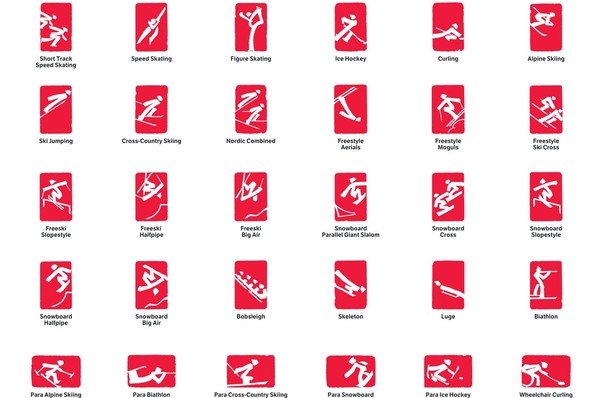 Todos os pictogramas dos Jogos Olímpicos » Arena Geral