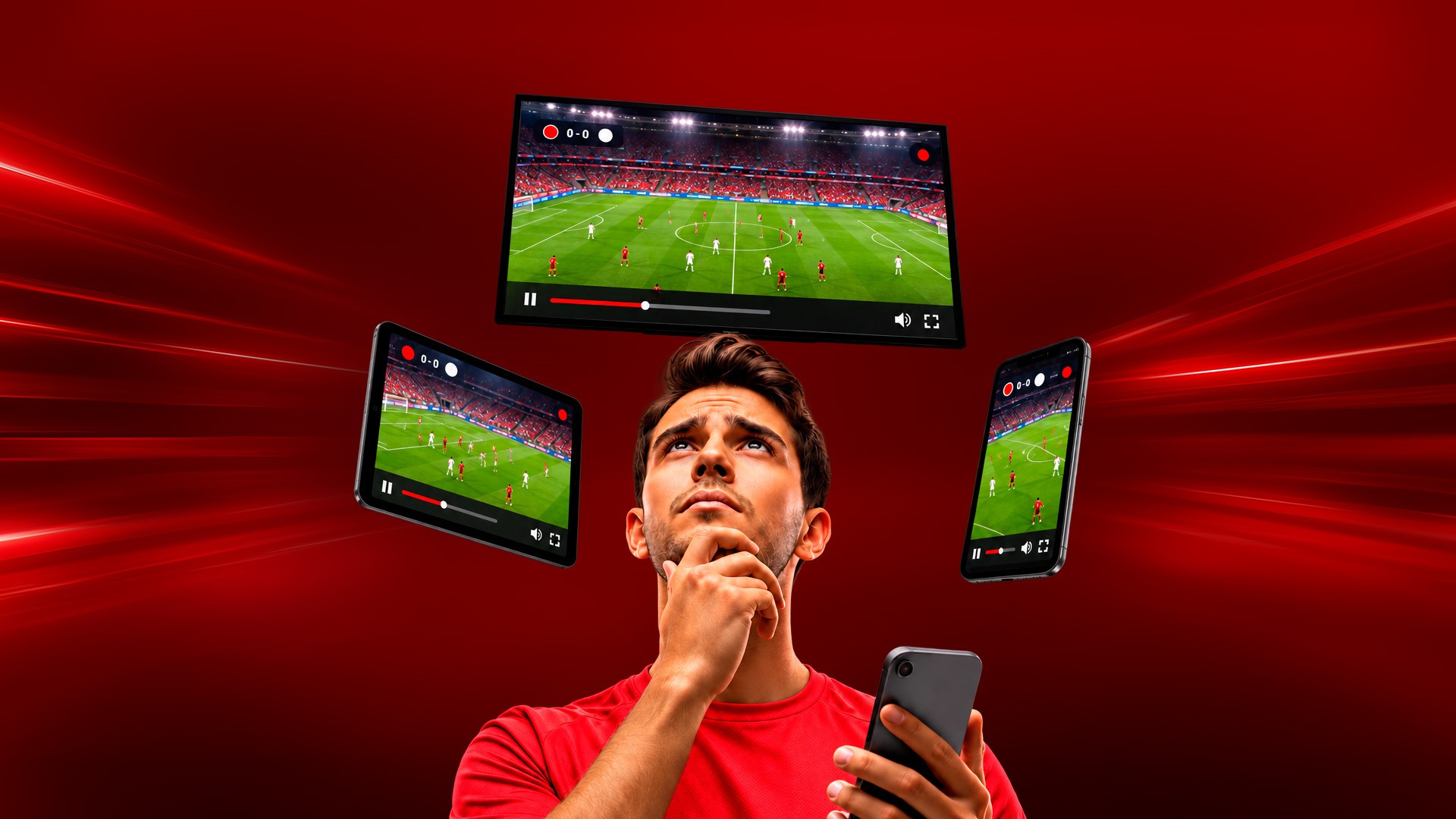 O jogo das telas: os diferentes jeitos de acompanhar uma partida