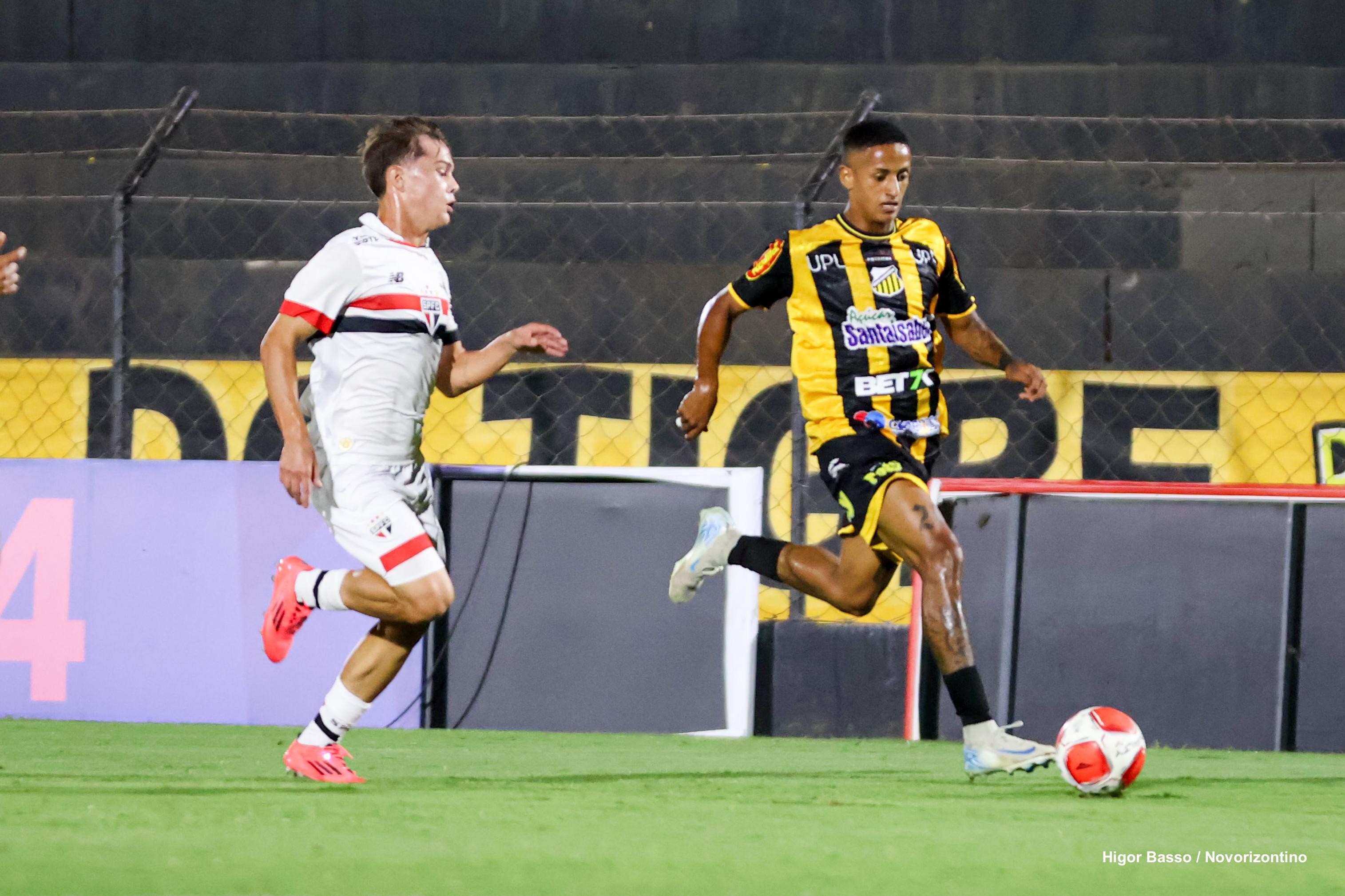Novorizontino e São Paulo empatam jogo de ida da final do Paulista Sub ...