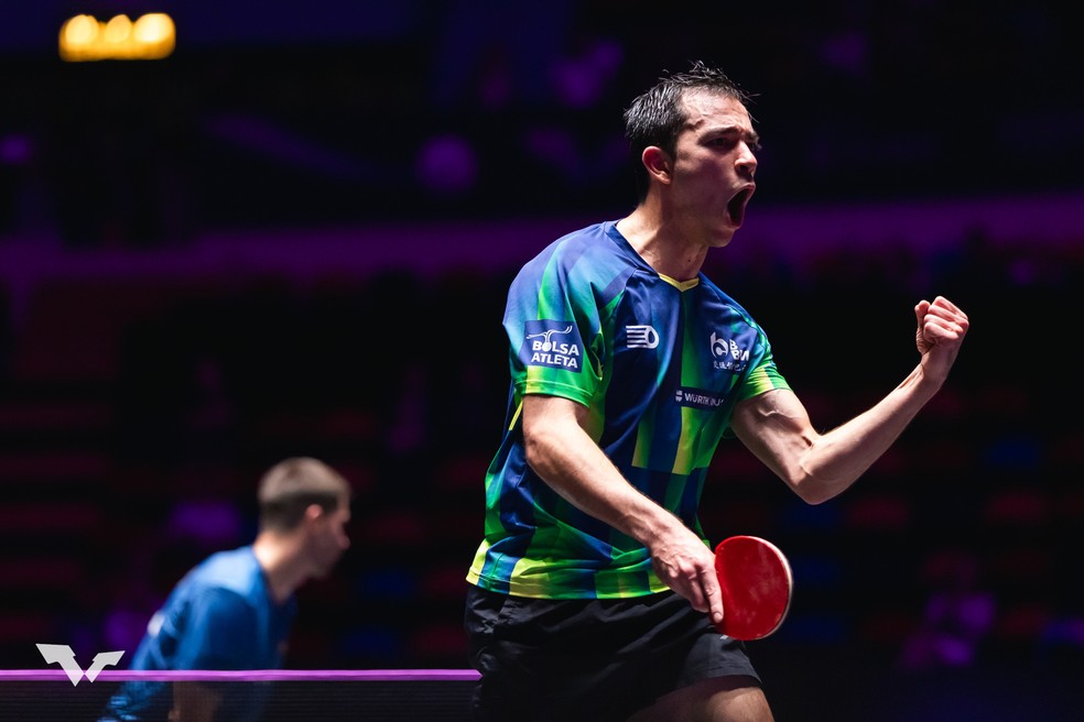 Hugo Calderano bate alemão e avança às semis em Macau | Ge
