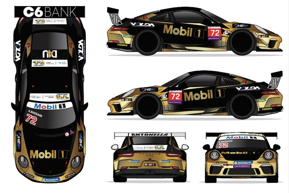 Porsche Cup: Antonella Bassani e Letícia Bufoni terão layout