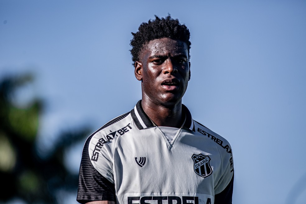 Zagueiro Jonathan, do Ceará — Foto: Gabriel Silva / Ceará SC