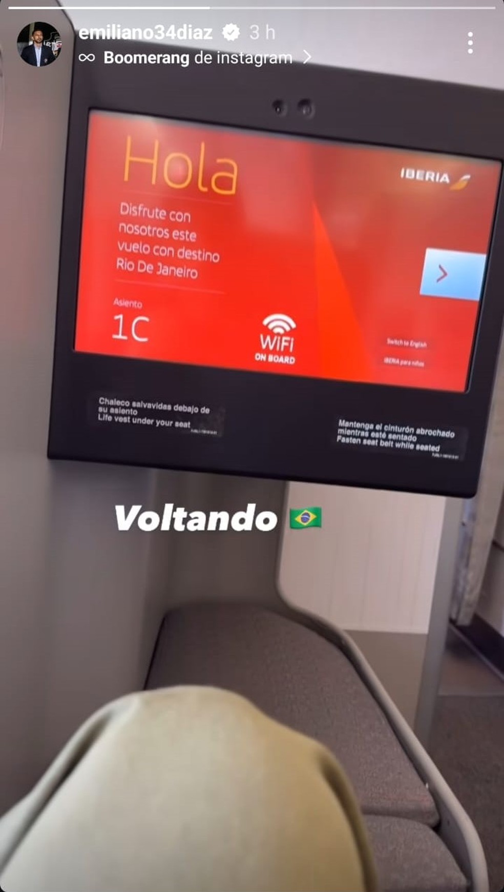Emiliano Díaz, filho e auxiliar de Ramón Díaz, está retornando ao Brasil para trabalhar no Corinthians — Foto: Reprodução