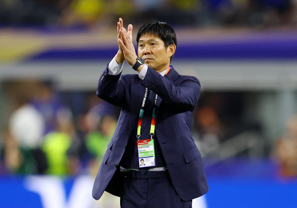 Hajime Moriyasu, técnico da seleção do Japão