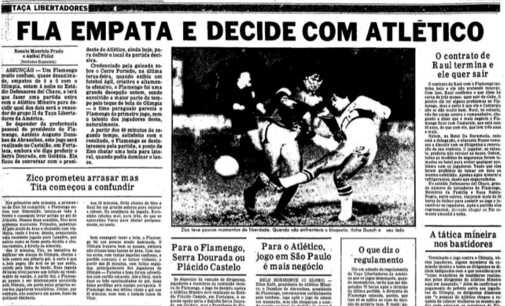 CONFRONTO DEFINIDO! Flamengo x Olimpia - TNT Sports Brasil