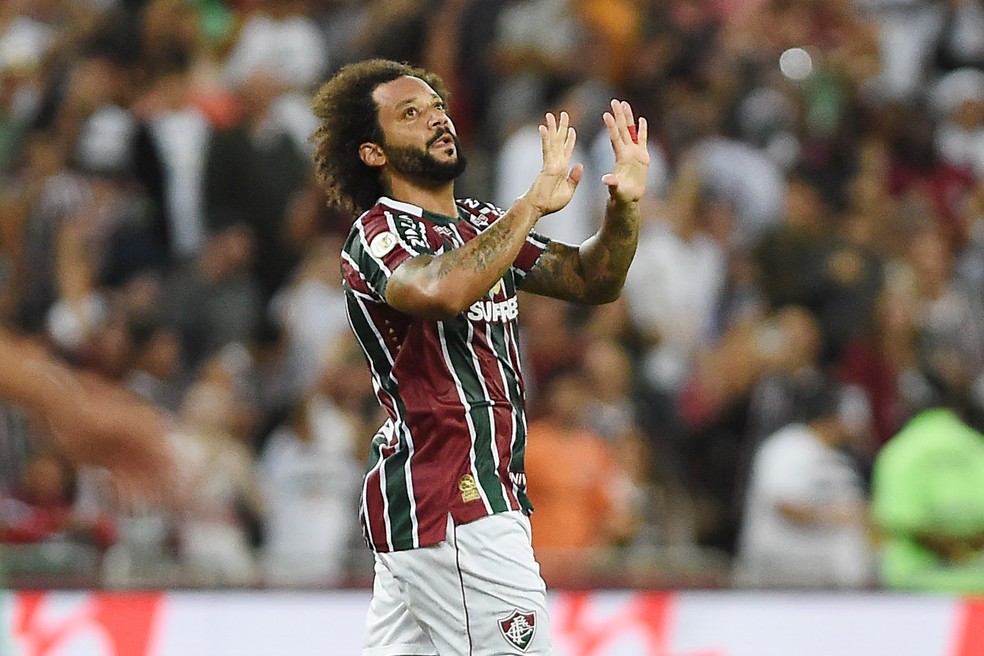 Fluminense x Juventude - Gol de Marcelo — Foto: Alexandre Durão