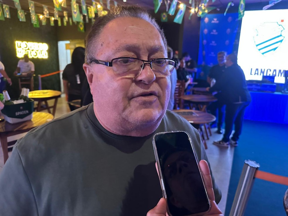 Robson Rodas falou sobre preocupação em perder destaques do CSA — Foto: Rodrigo Cedro/TV Asa Branca