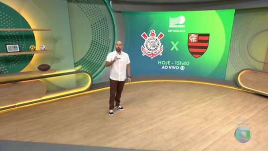 Corinthians e Flamengo se enfrentam pela 25ª rodada do Brasileirão - Programa: Esporte Espetacular 