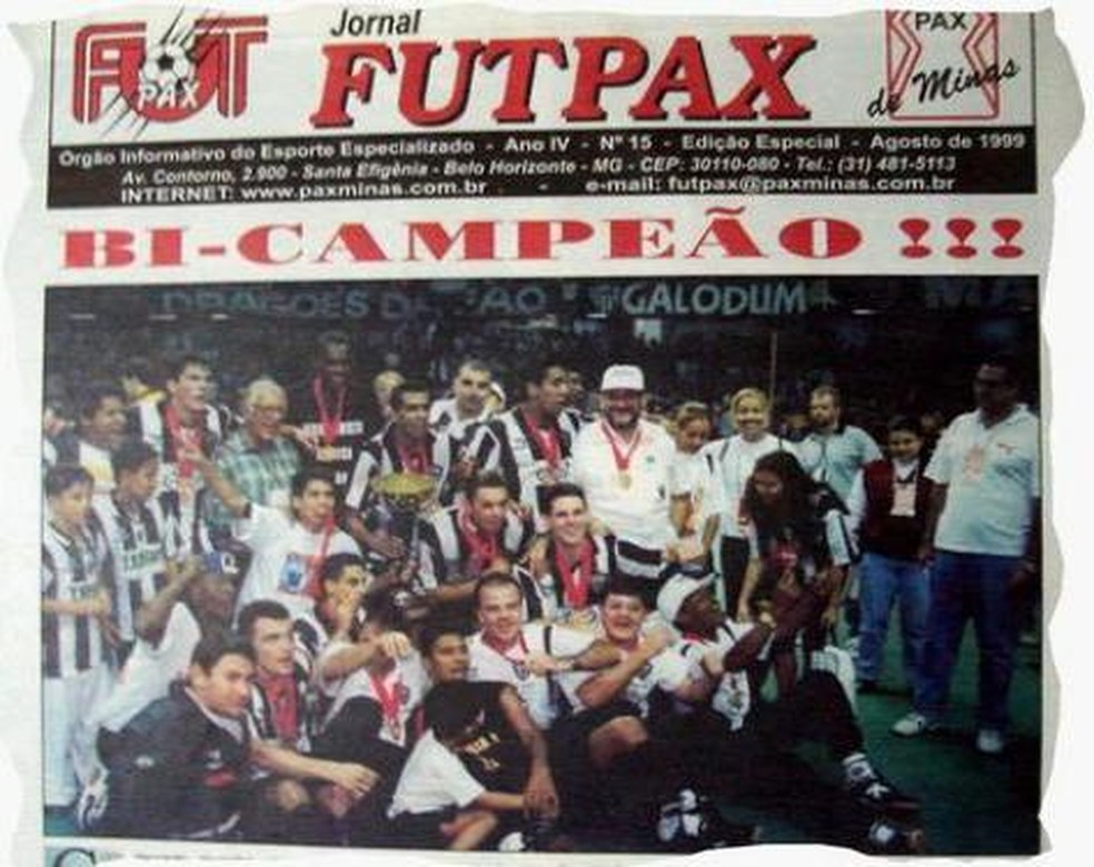Há 20 anos, Atlético-MG de Manoel Tobias era campeão mundial interclubes, Mundo do Futsal