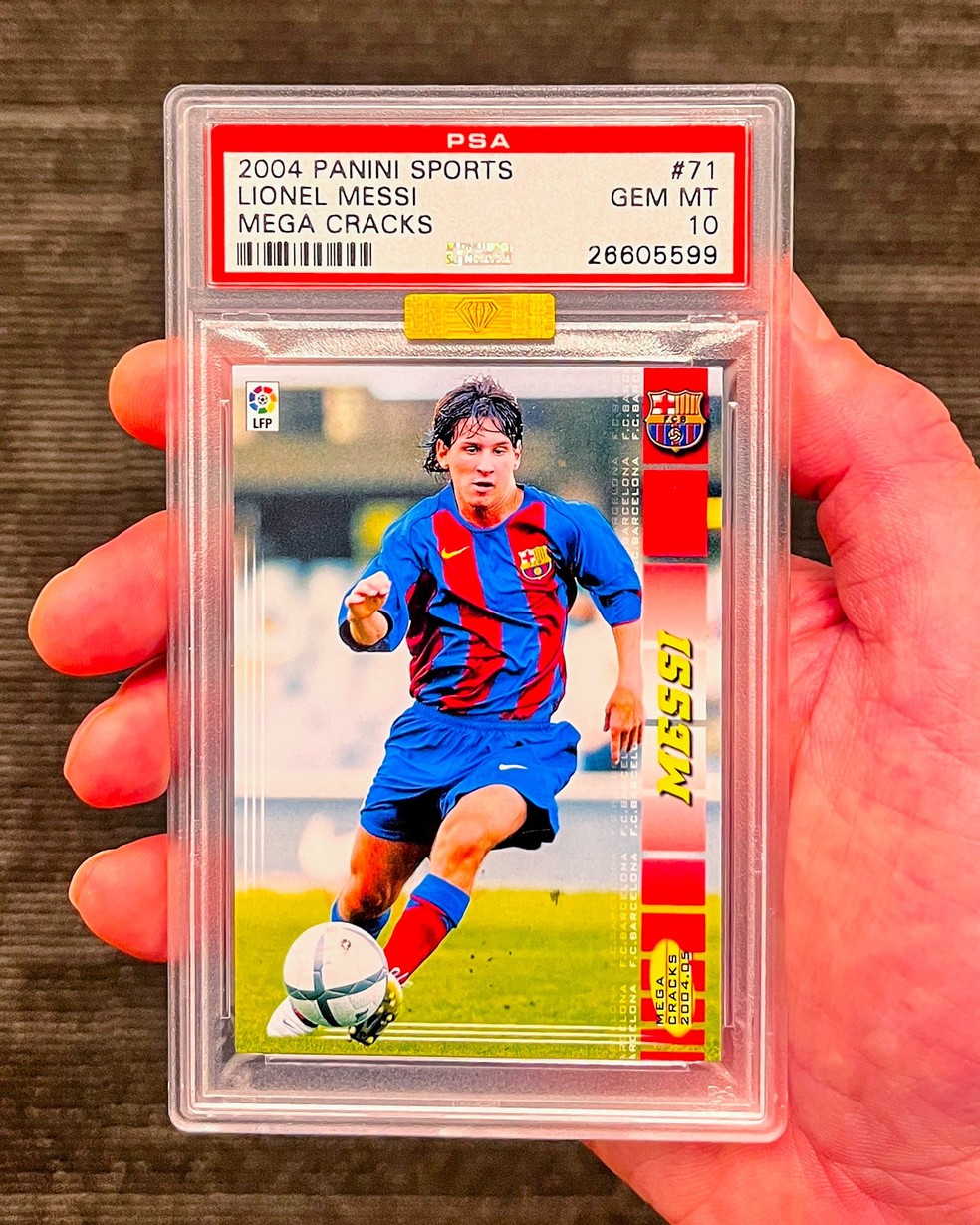 Torcedor paga mais de R$ 7 milhões em carta colecionável de Messi