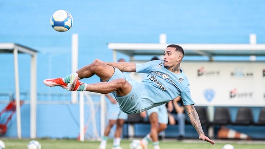 Com apenas um gol no Paysandu, Ruan Ribeiro espera “dar a volta por cima” pelo clube - Foto: (Matheus Vieira/Paysandu)