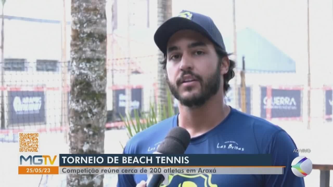 Torneio de beach tennis reúne cerca de 200 atletas em Araxá