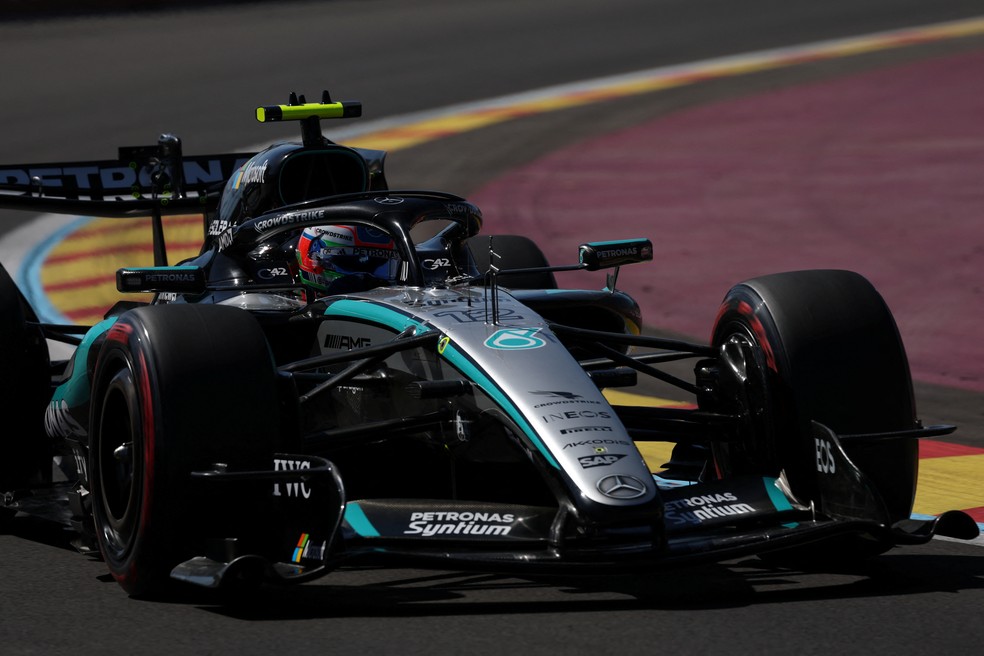 GP da Espanha: Antonelli lidera 3º treino e Hamilton bate em Madri | Ge