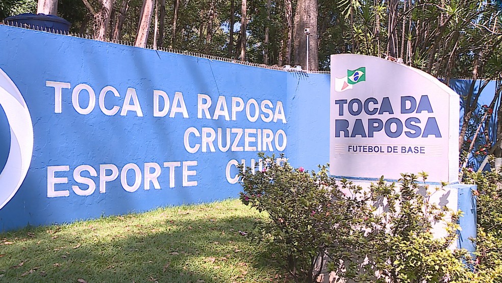 Toca da Raposa I é utilizada pelas categorias de base do Cruzeiro — Foto: Reprodução/TV Globo