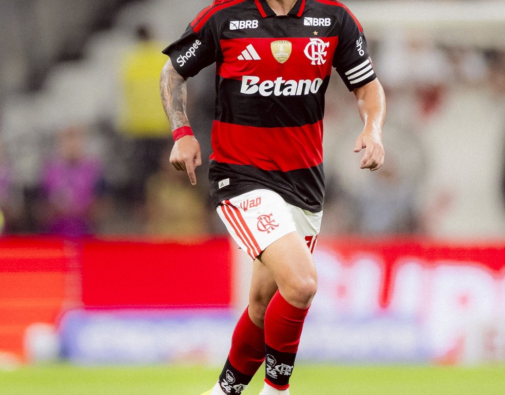 Flamengo tem 11 marcas estampadas no uniforme � Foto: Adriano Fontes/Flamengo