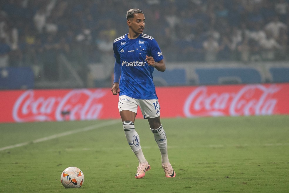 Cruzeiro x Lanús; Matheus Pereira — Foto: Fernando Moreno/AGIF