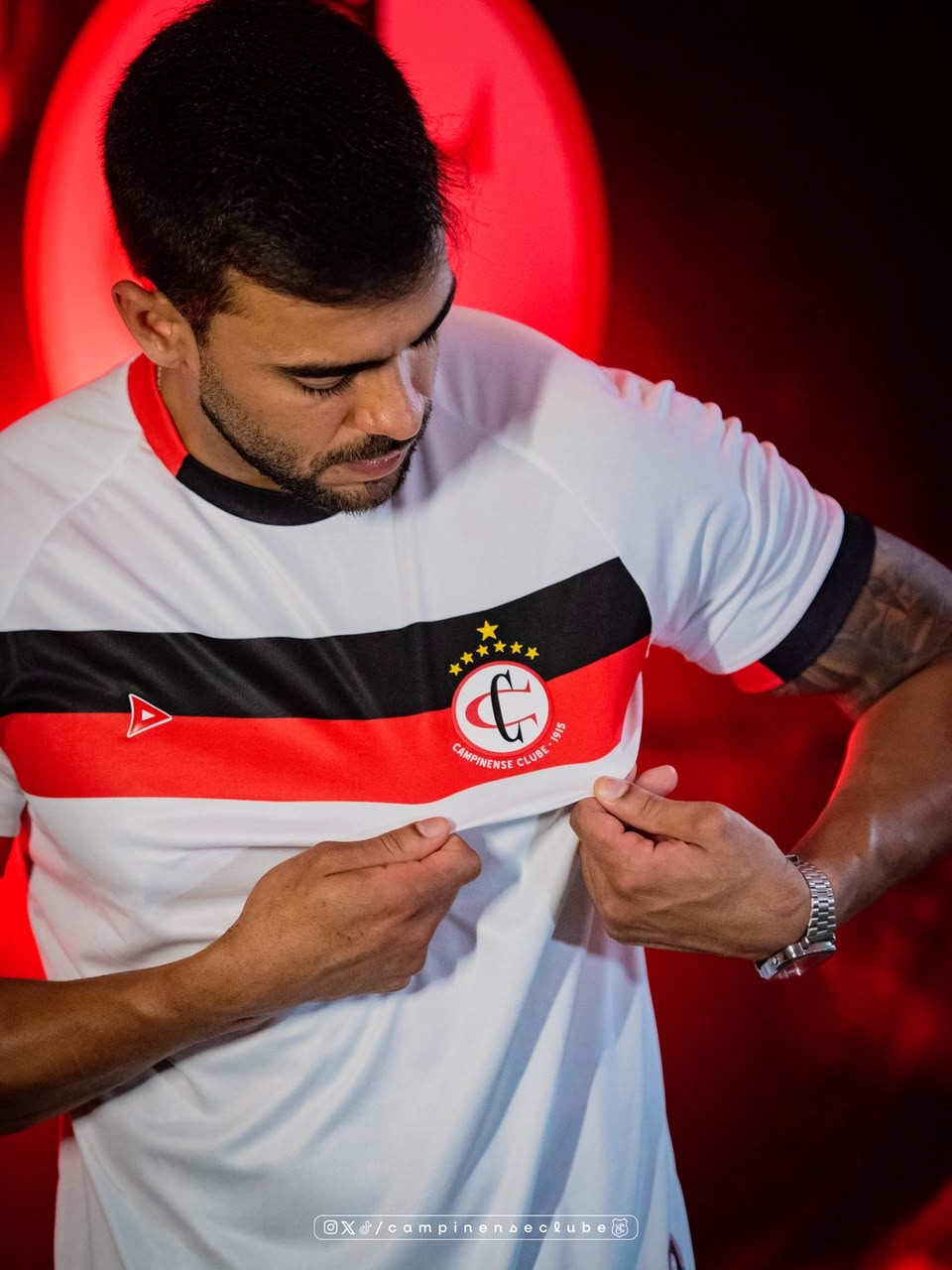 Campinense apresenta novo uniforme 2 para a Copa Paraíba e para a temporada 2027