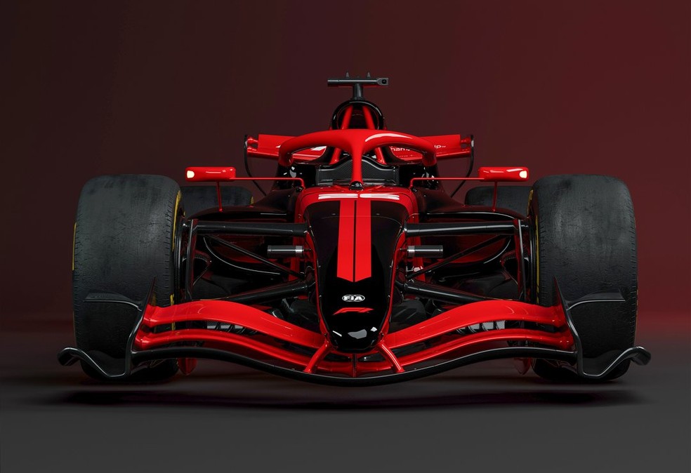 Novas imagens do carro da F1 em 2026 — Foto: F1