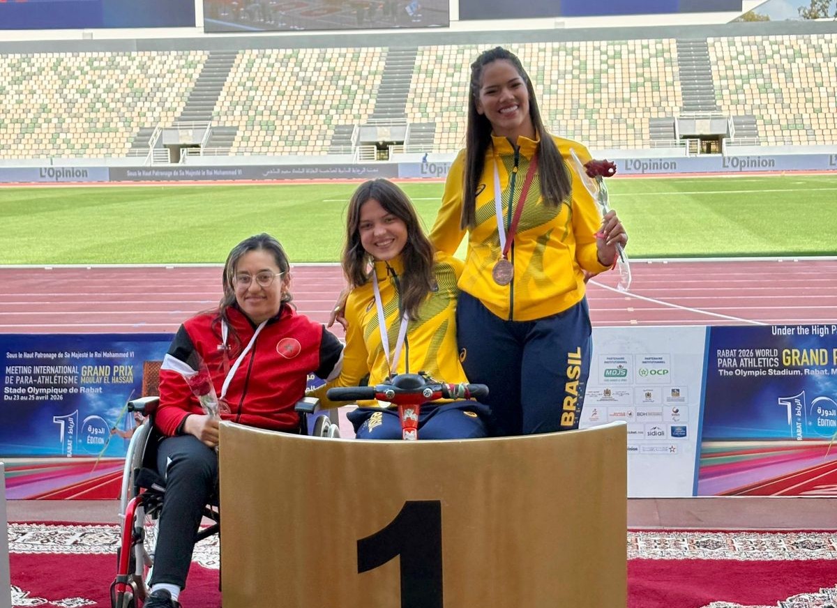 Wanna Brito conquista bronze no Grand Prix Marrocos e segue na briga por mais medalhas