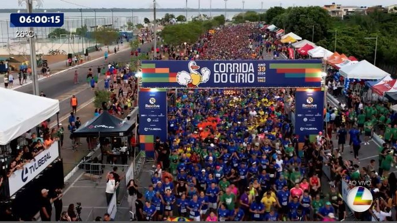 Corrida do Círio 2024: Reveja transmissão