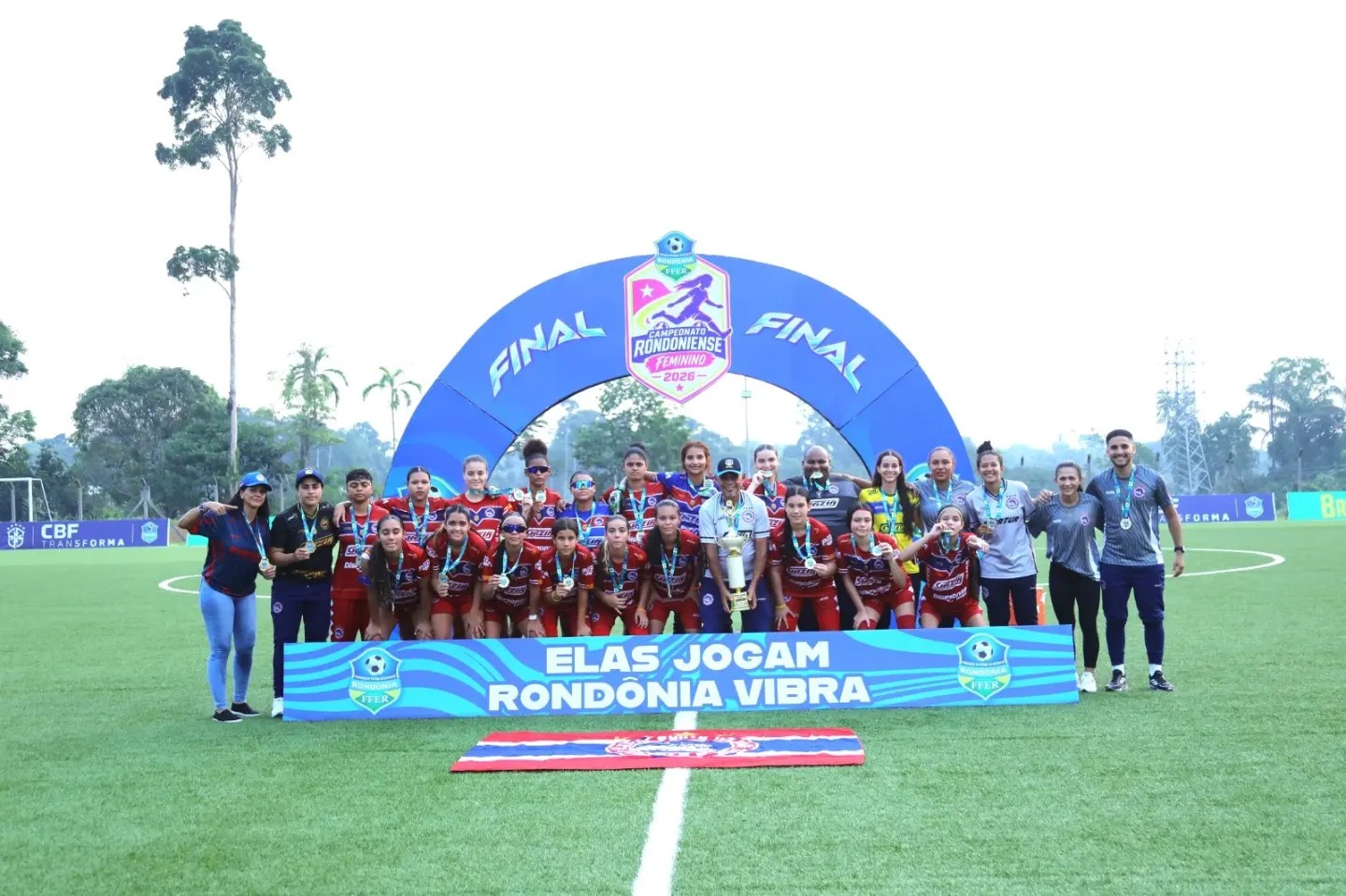 Porto Velho goleia o Sport Genus por 4 a 0 e é campeão do Rondoniense Feminino Sub-17