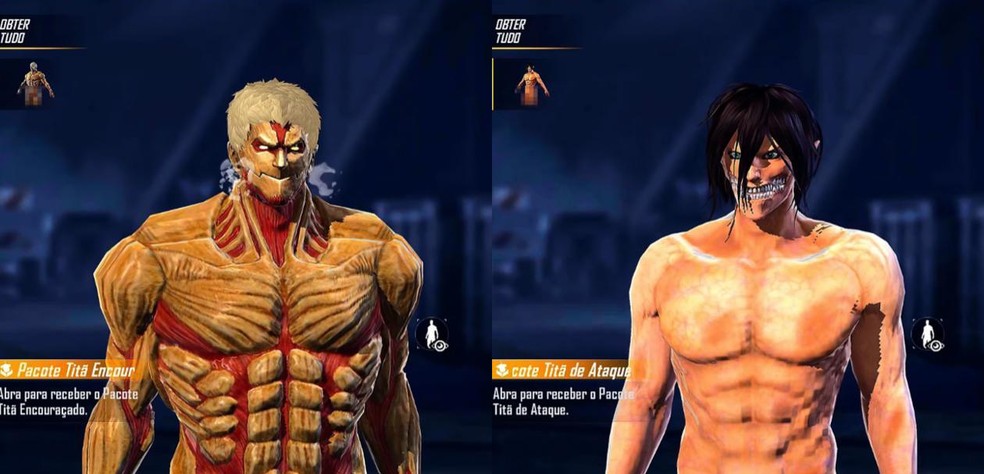 Garena Free Fire lança evento com skins de Attack on Titan - GKPB