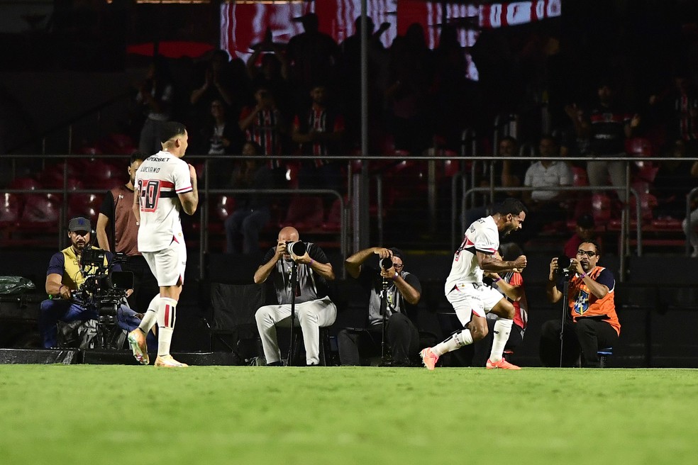 São Paulo x Flamengo - Brasileirão - Morumbis — Foto: Marcos Ribolli