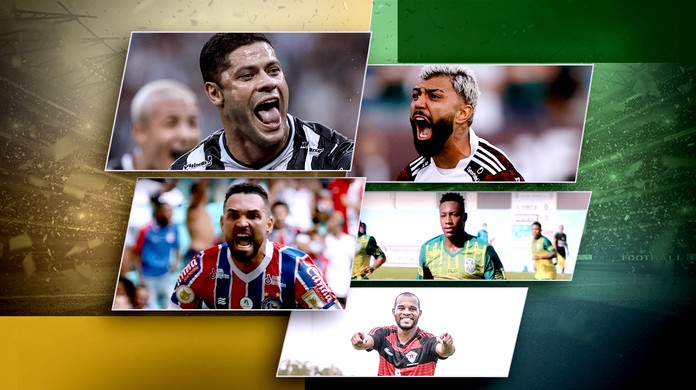 Hulk é o artilheiro do futebol brasileiro em 2021; Top-5 de