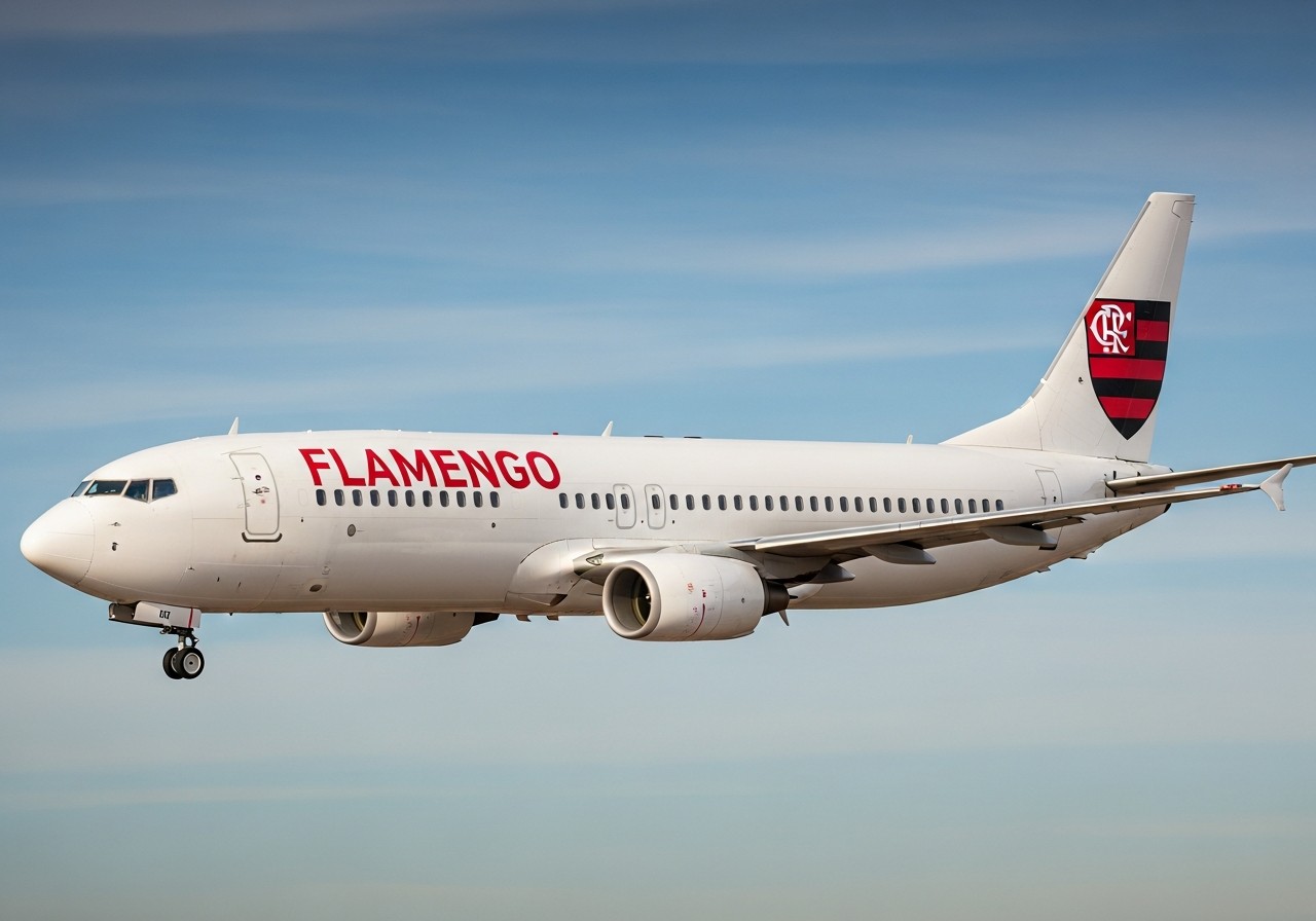 Flamengo Avança nas Negociações para Alugar Aeronave Exclusiva para Viagens da Equipe