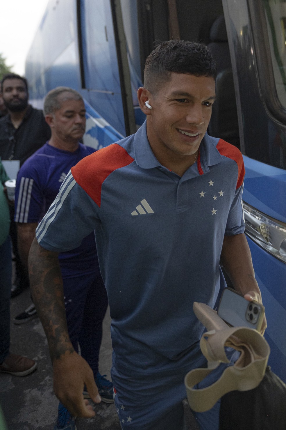 Lucas Romero viaja com a delegação do Cruzeiro para o Chile — Foto: Staff Images/ Cruzeiro
