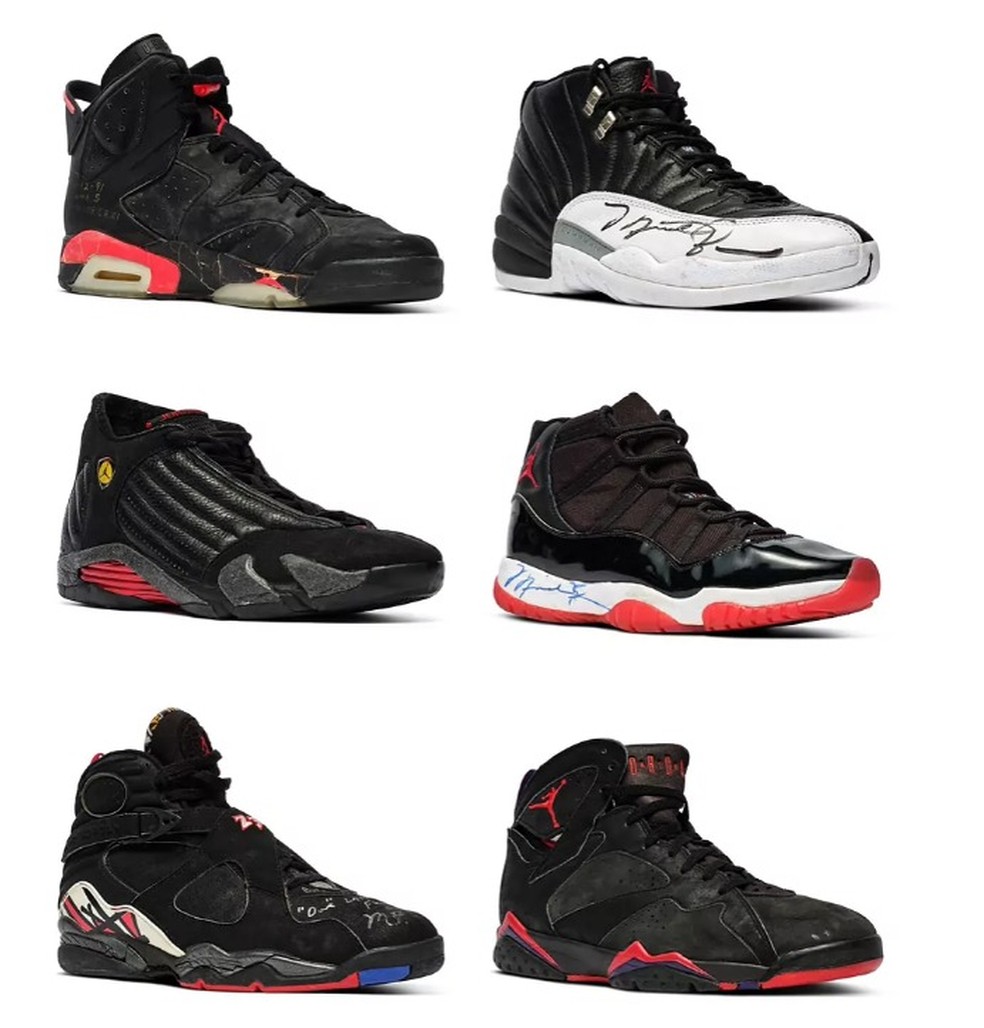 Cole o de t nis de Michael Jordan leiloada por quase R 40