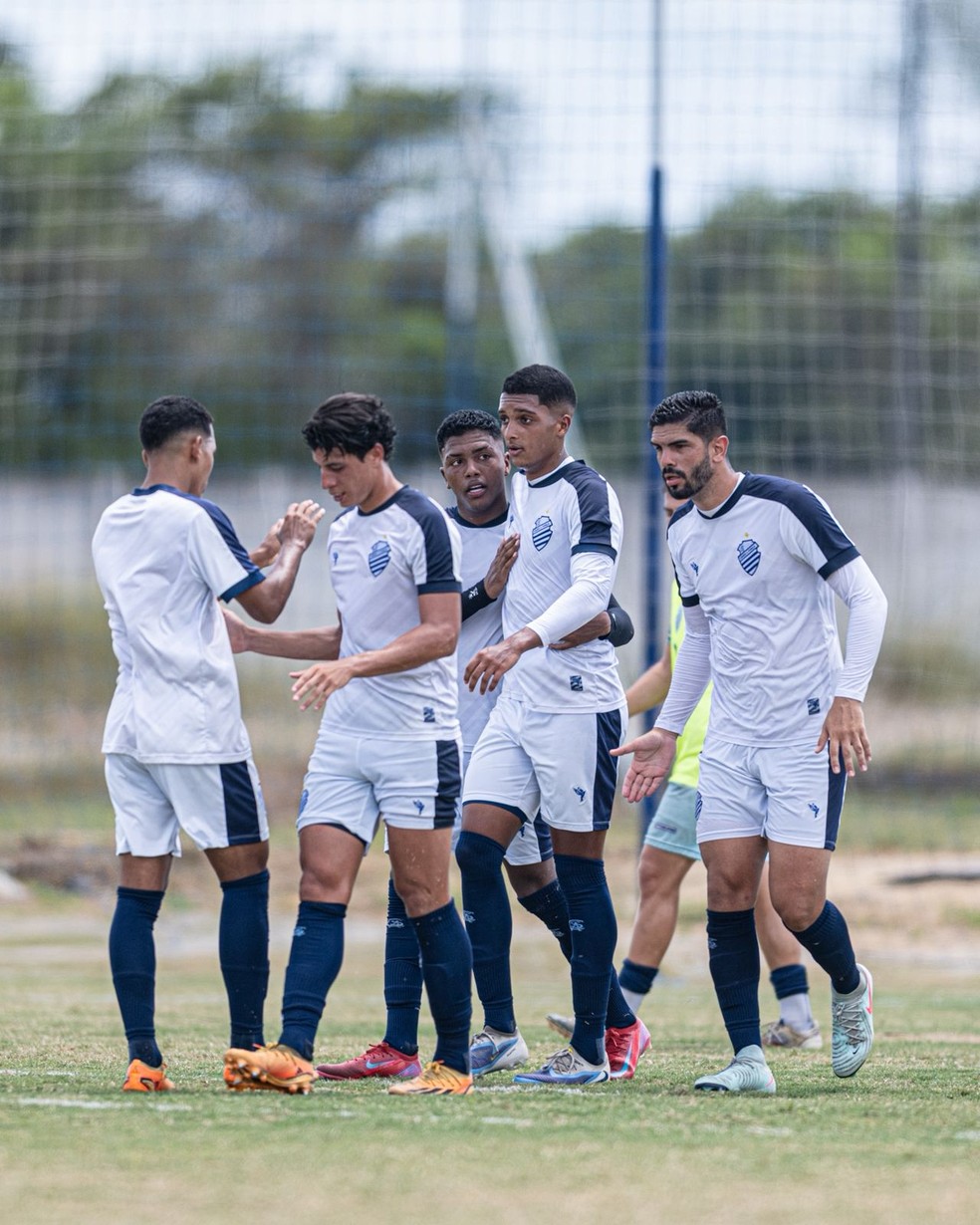 CSA começou os testes da pré-temporada 2026 com goleada por 7 a 0 — Foto: Augusto Oliveira/ASCOM CSA