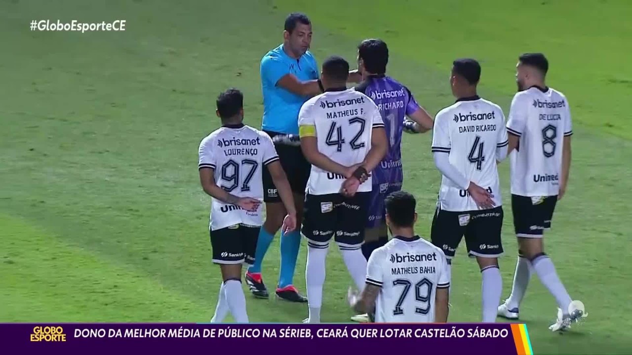 Dono da melhor médiacassino dando dinheiro no cadastropúblico da Série B, Ceará quer lotar estádio sábado