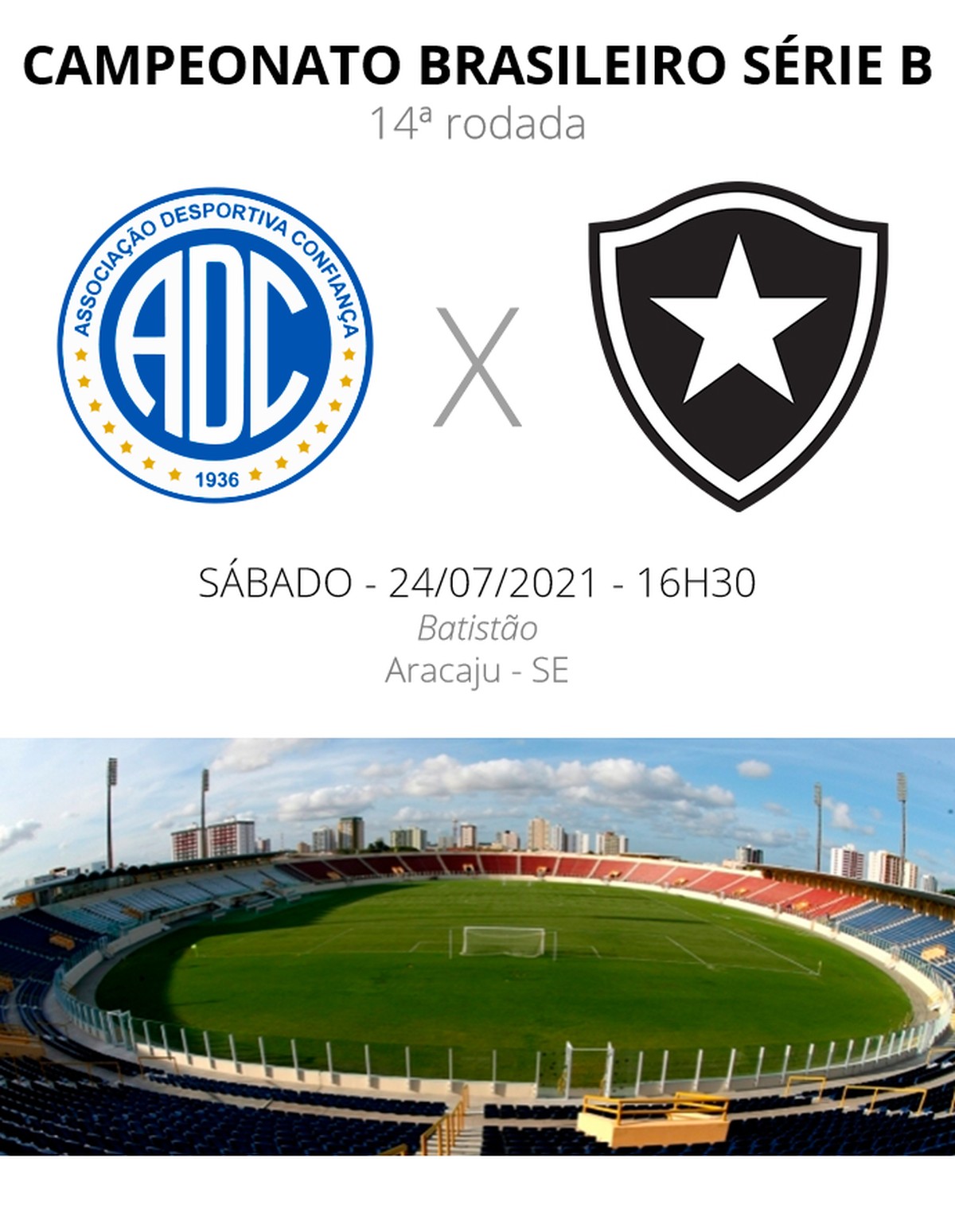 Confiança x Botafogo: veja como assistir, escalações, desfalques e ...