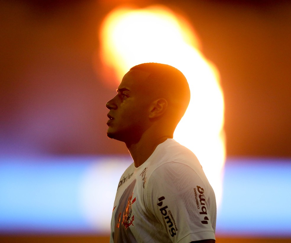 Murillo em jogo do Corinthians — Foto: Rodrigo Coca/Ag. Corinthians