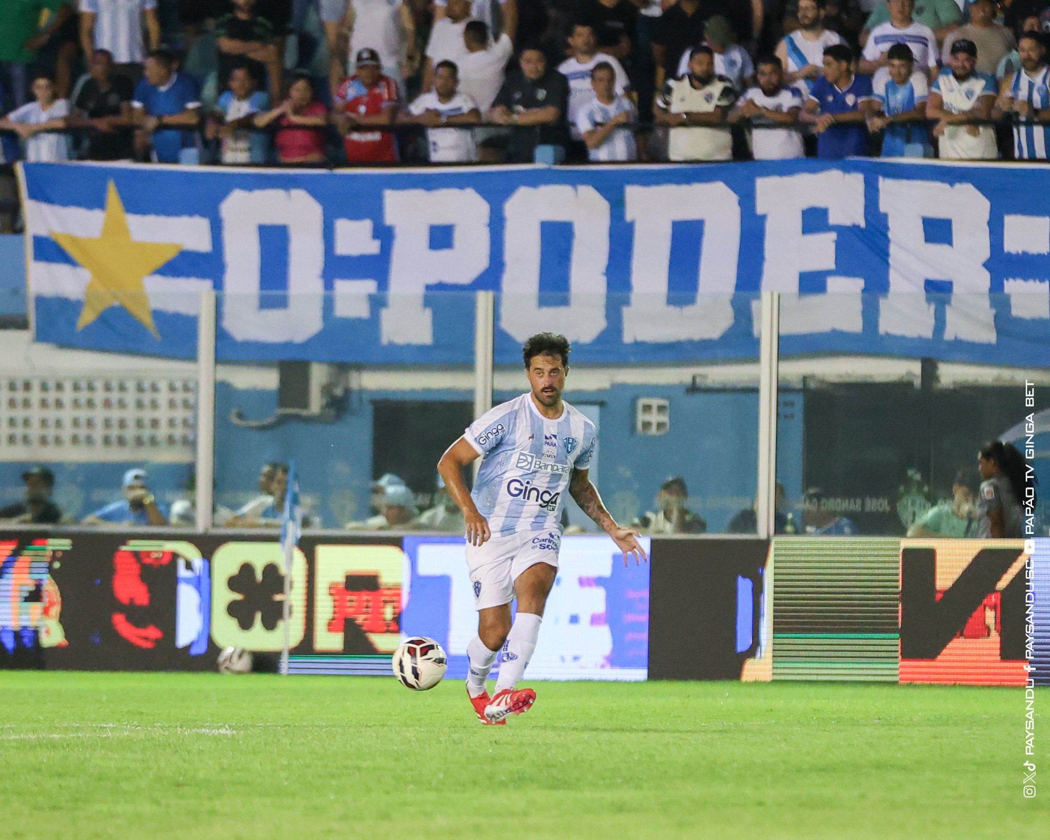 Com três zagueiros em campo, Paysandu está escalado para enfrentar o Goiás