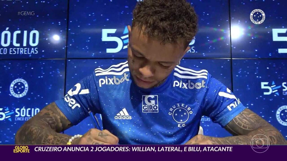 Cruzeiro chega a acordo com Palmeiras e anuncia contratação do atacante  Wesley