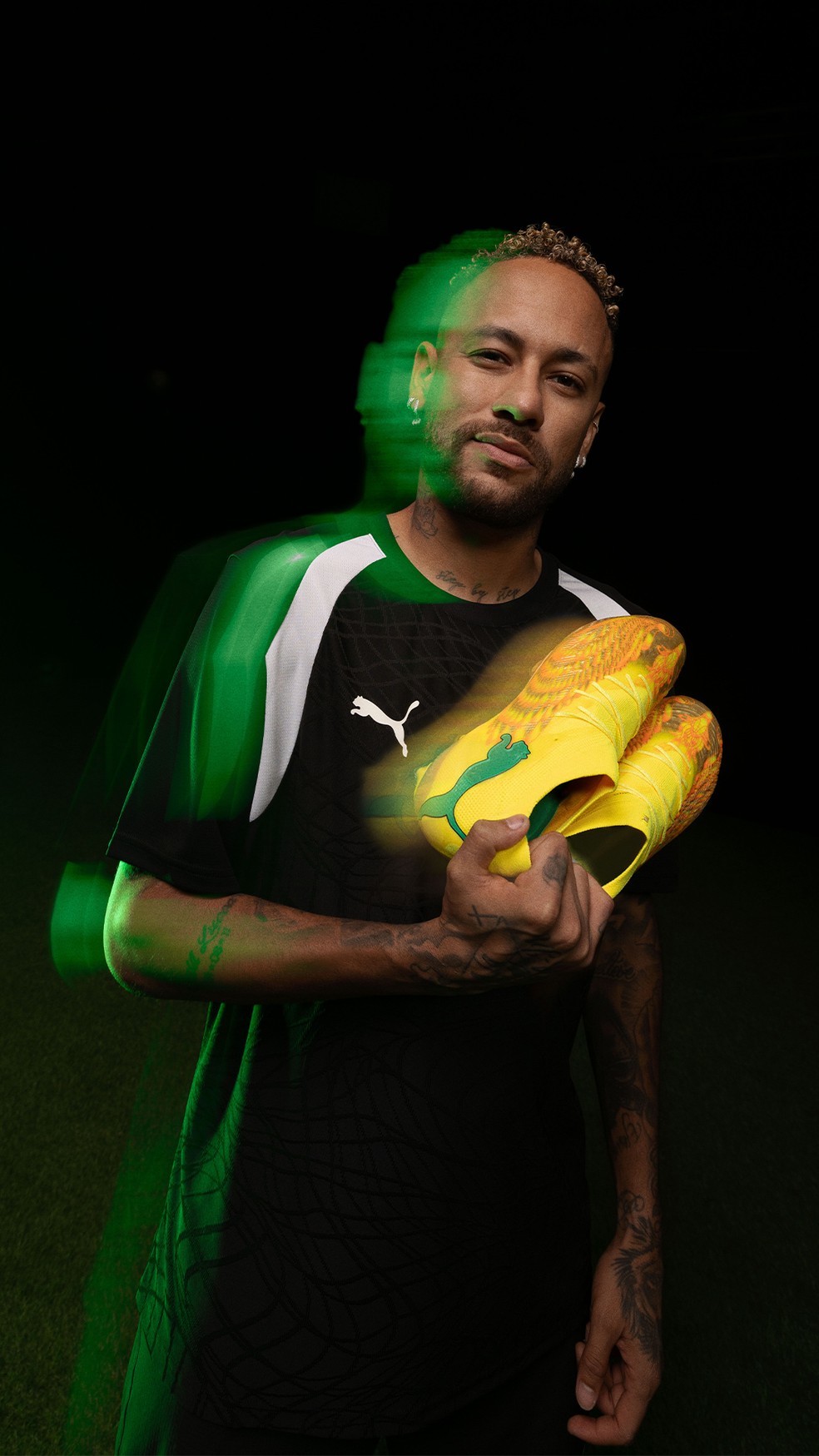 Nova chuteira de Neymar — Foto: Reprodução