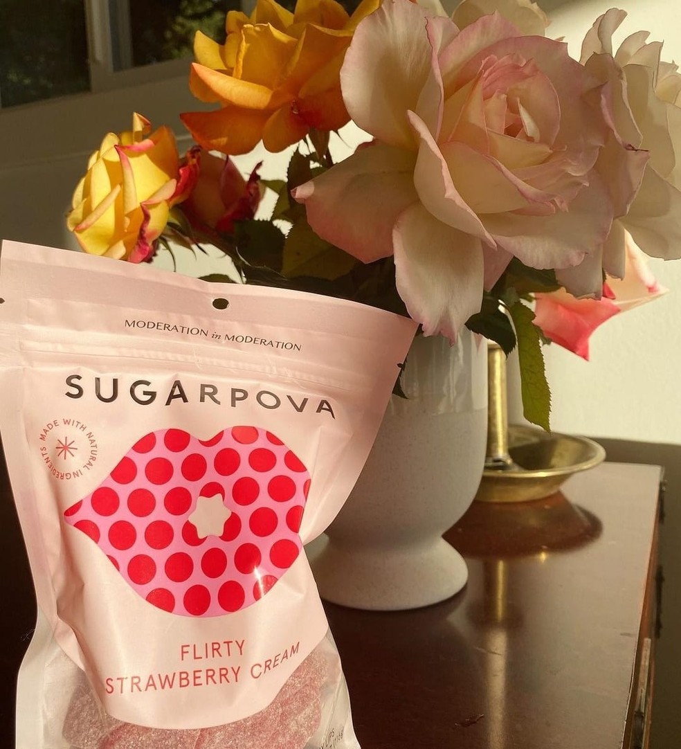 Marca de doces criada por Sharapova, Sugarpova &mdash; Foto: Reprodu&ccedil;&atilde;o/Instagram