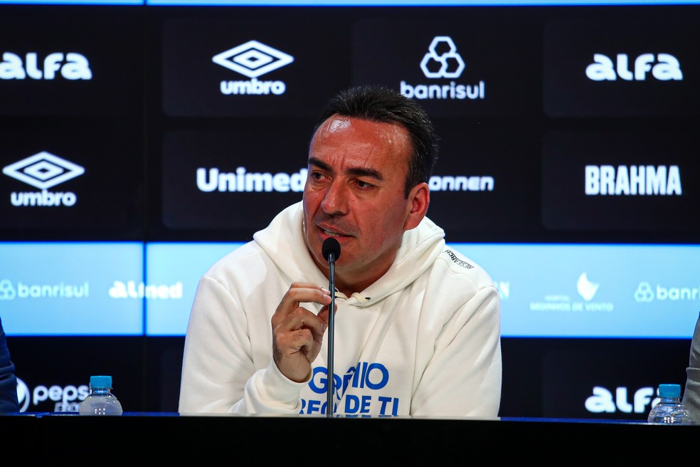 Marcelo Marques, empresãrio gremista — Foto: Angelo Pieretti/Grêmio