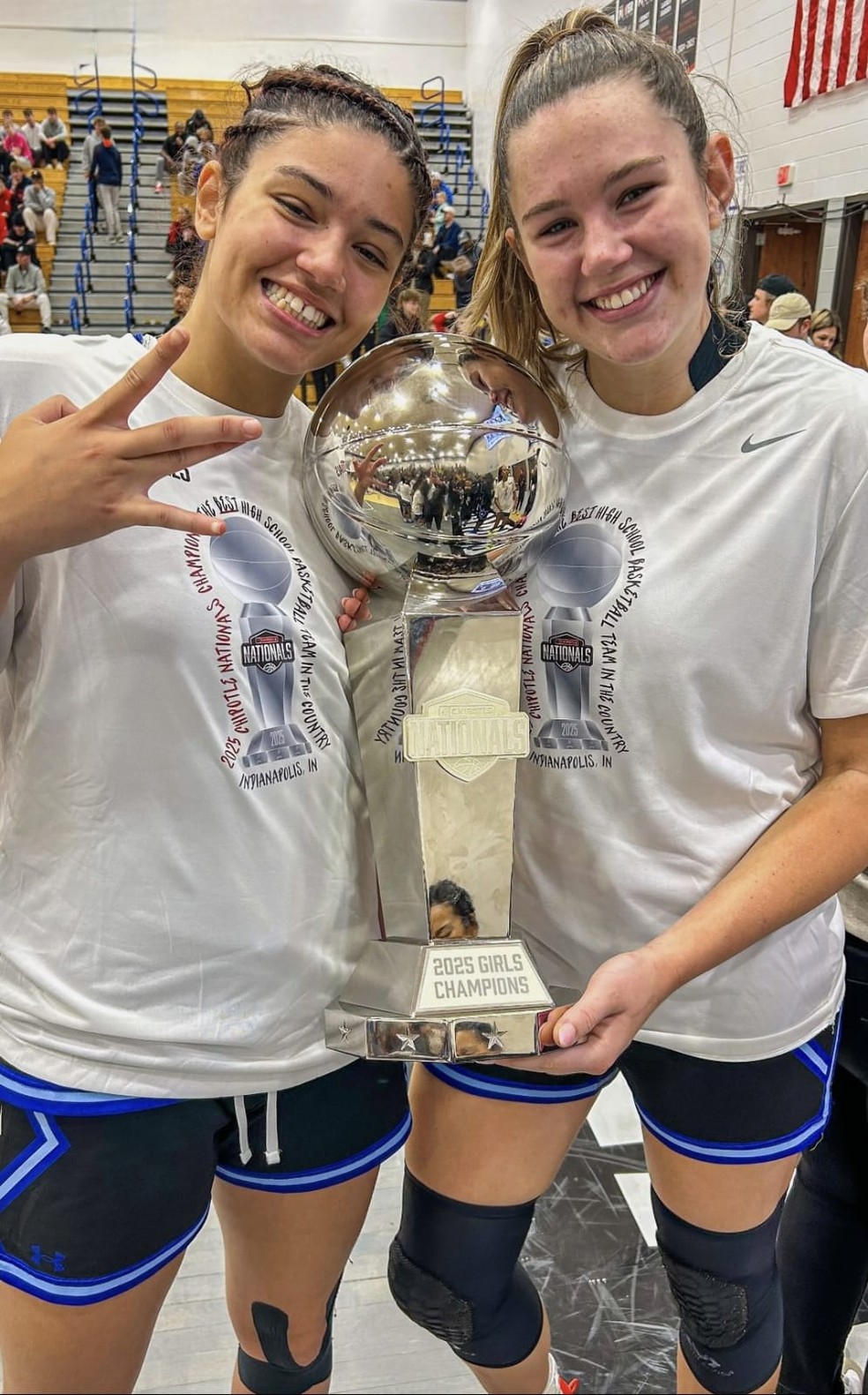 Manu Alves comemora título nacional pela IMG Academy — Foto: Reprodução/Instagram