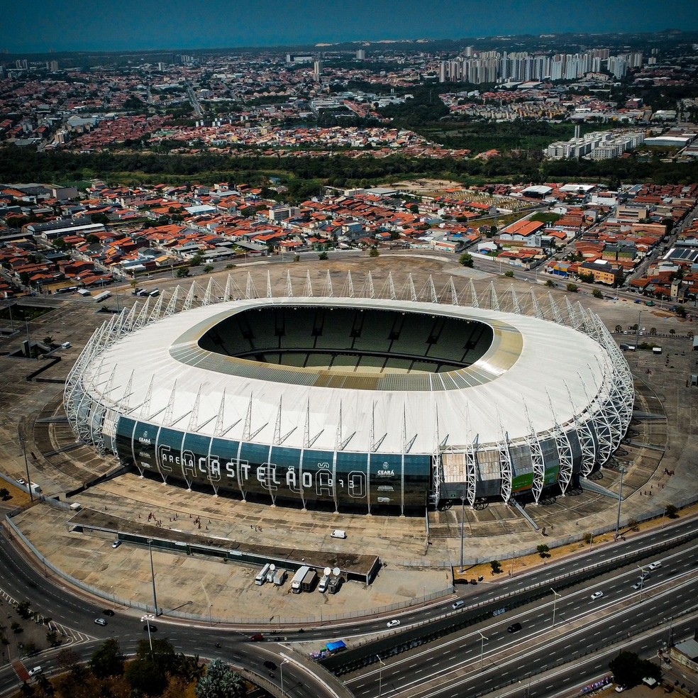 Estádio Castelão vai receber o confronto entre Fortaleza x Corinthians — Foto: Bruno Granja/Ag. Corinthians