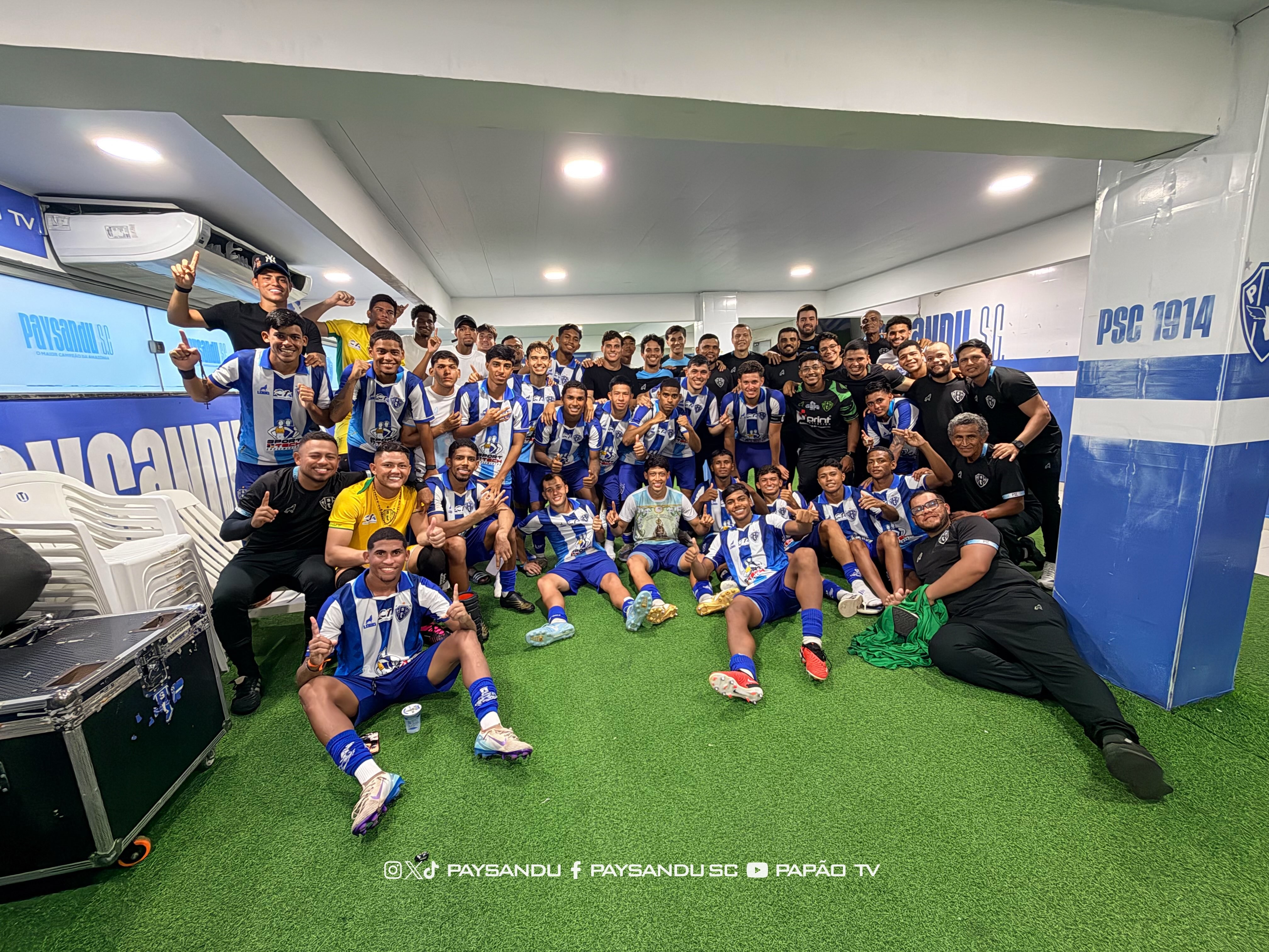 Paysandu avança com goleada e Tuna cai nos pênaltis na segunda fase da Copa do Brasil Sub-20