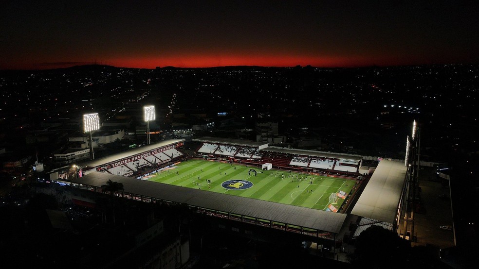 Estádio Antônio Accioly recebe Atlético-GO x Vasco nesta noite — Foto: Ruber Couto